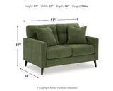 Bixler 3-Piece Sofa, Loveseat and Chair (Sofa, Loveseat, Showood Accent Chair)