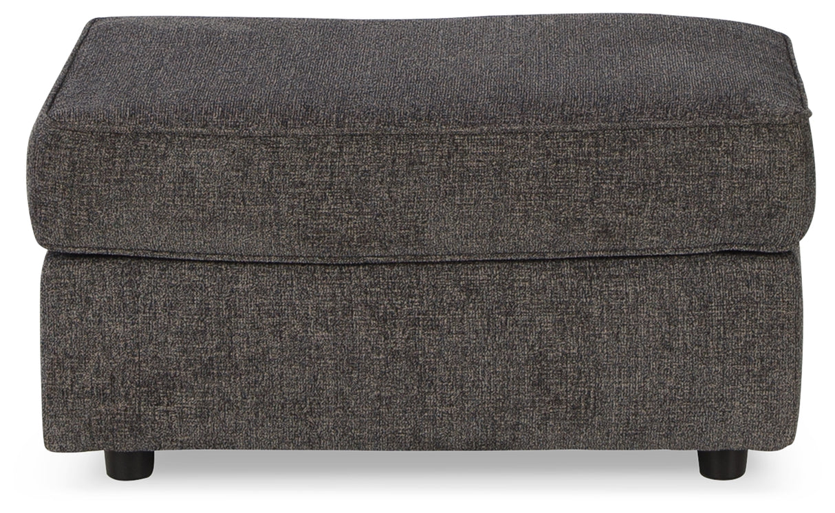 Cascilla Ottoman (Color: Slate)