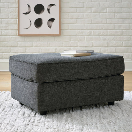 Cascilla Ottoman (Color: Slate)