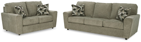 Cascilla 2-Piece Sofa and Loveseat (Sofa, Loveseat)