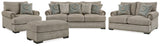 Galemore 4-Piece Sofa, Loveseat, Chair and Ottoman (Sofa, Loveseat, Oversized Chair, Ottoman)