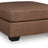 WillowBend Oversized Accent Ottoman (Color: Caramel)
