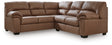 WillowBend 2-Piece Sectional (Color: Caramel)