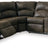 Tambo 2-Piece Reclining Sectional (Color: Canyon)