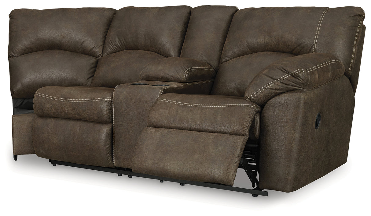 Tambo 2-Piece Reclining Sectional and 2 Recliners