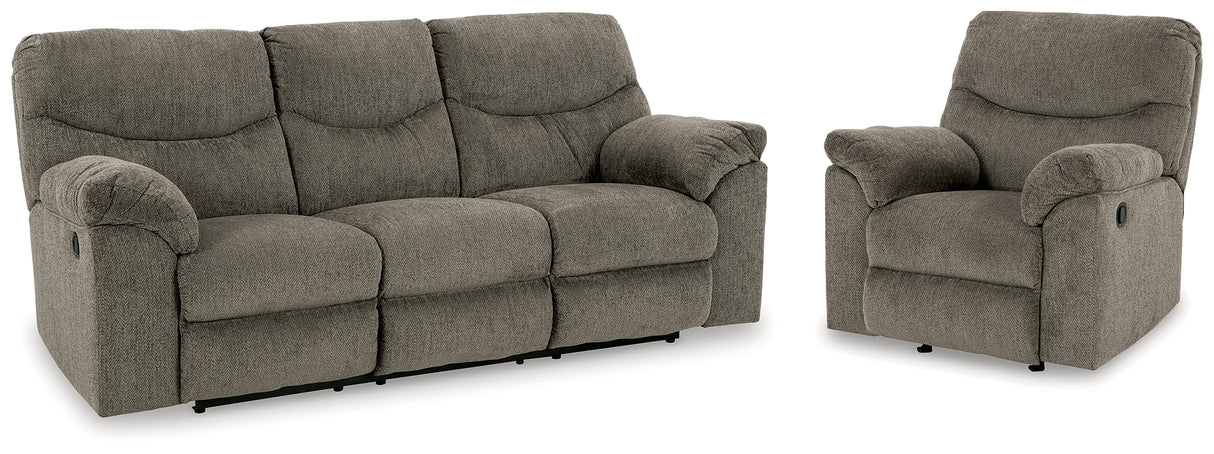 Alphons Reclining Sofa and Recliner
