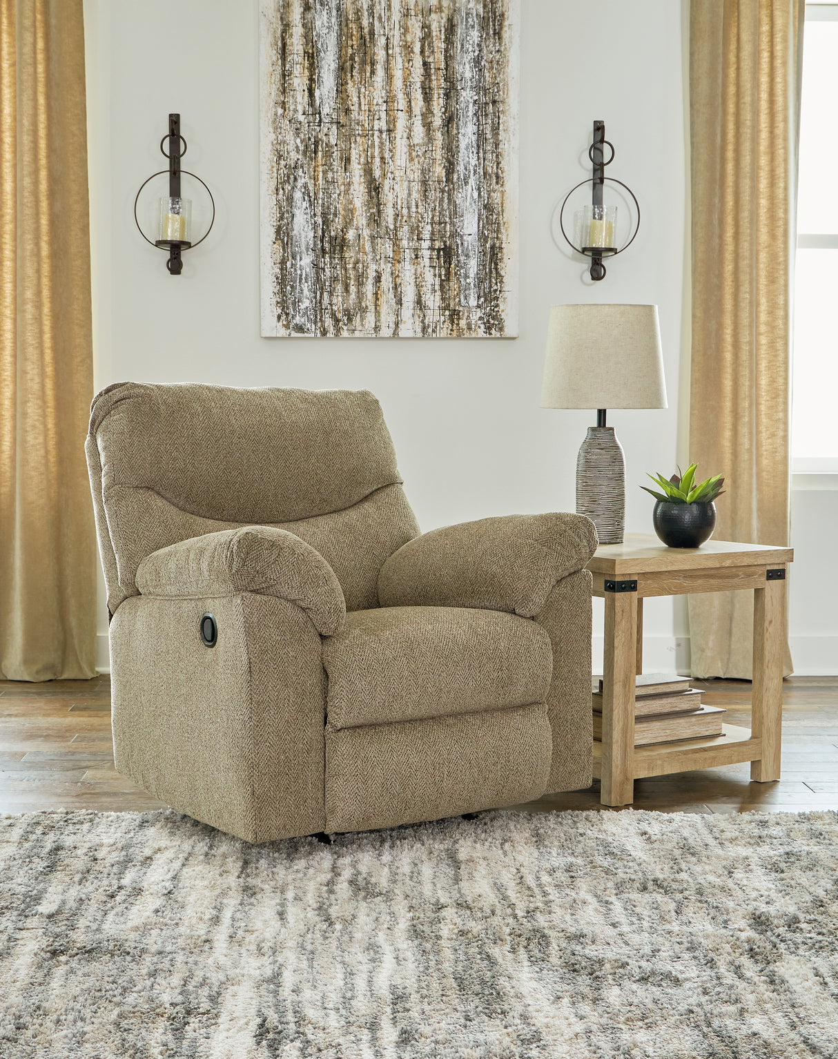 Alphons 3-Piece Sofa, Loveseat and Recliner (Reclining Sofa, Reclining Loveseat, Recliner)