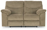 Alphons Reclining Loveseat (Color: Briar)