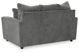 Stairatt Loveseat (Color: Gravel)