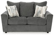 Stairatt Loveseat (Color: Gravel)
