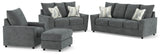 Stairatt 4-Piece Sofa, Loveseat, Chair and Ottoman (Sofa, Loveseat, Chair, Ottoman)
