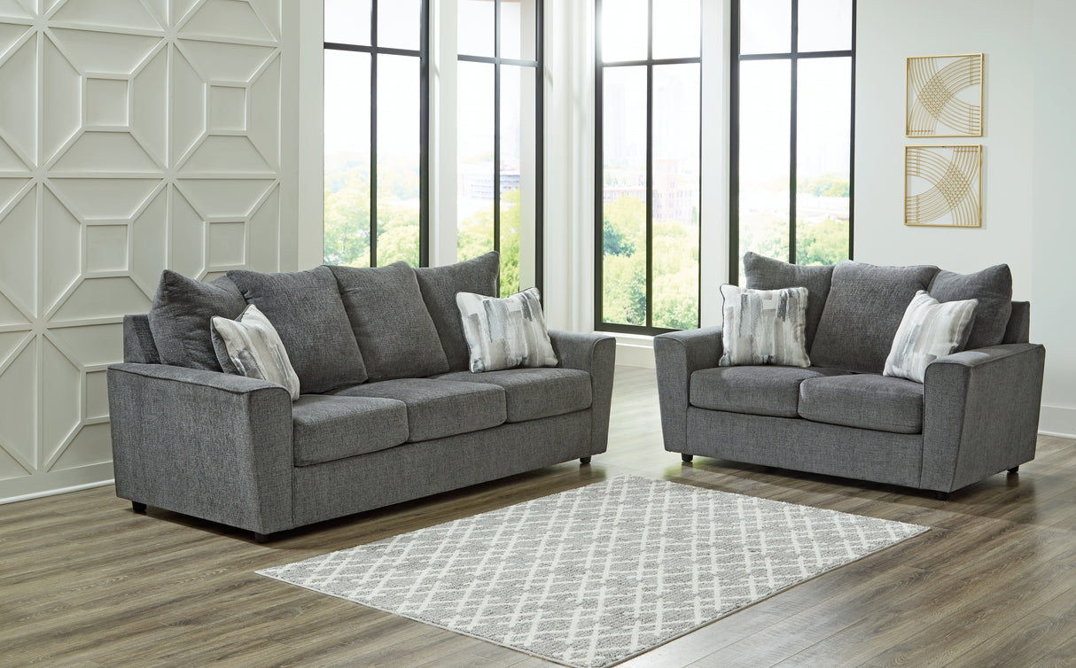 Stairatt 2-Piece Sofa and Loveseat (Sofa, Loveseat)