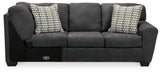 Ambee 4-Piece Sectional with Ottoman (Left-Arm Facing Corner Chaise, Armless Loveseat, Right-Arm Facing Sofa, Oversized Accent Ottoman)