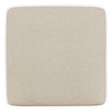 Edenfield Oversized Accent Ottoman (Color: Linen)