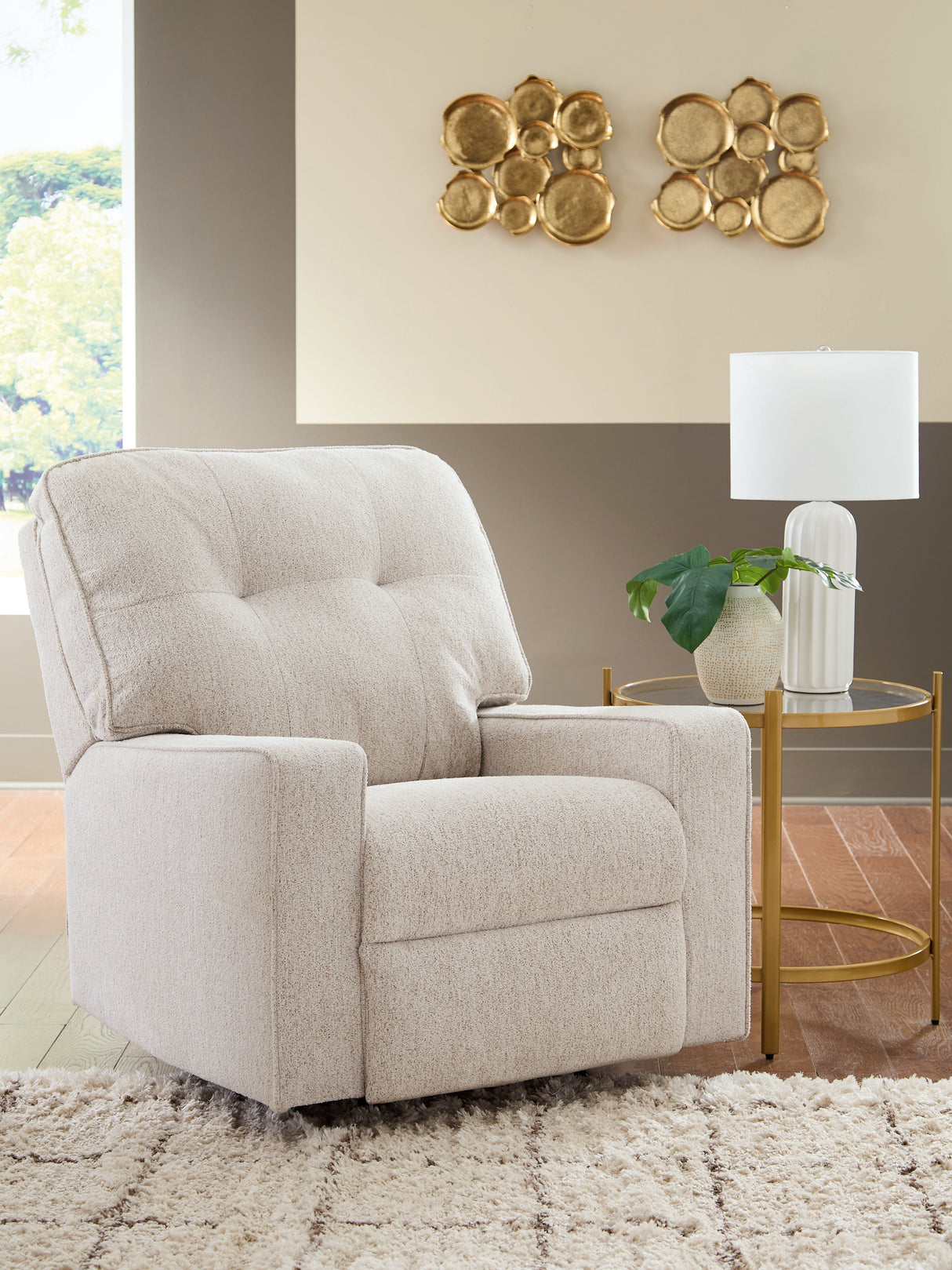 Larimer Recliner (Color: Stone)
