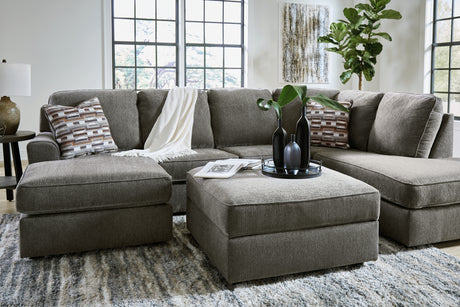 O'Phannon 3-Piece Sectional with Ottoman (Left-Arm Facing Sofa Chaise, Right-Arm Facing Corner Chaise, Ottoman With Storage)
