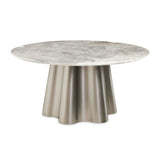 St. Charles - Round Dining Table - Dove Gray