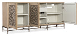 Melange - Suzani 3-Door Entertainment Console