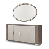 Roxbury Park - Sideboard & Mirror - Slate