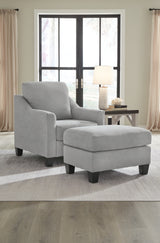 Adlai Chair and Ottoman