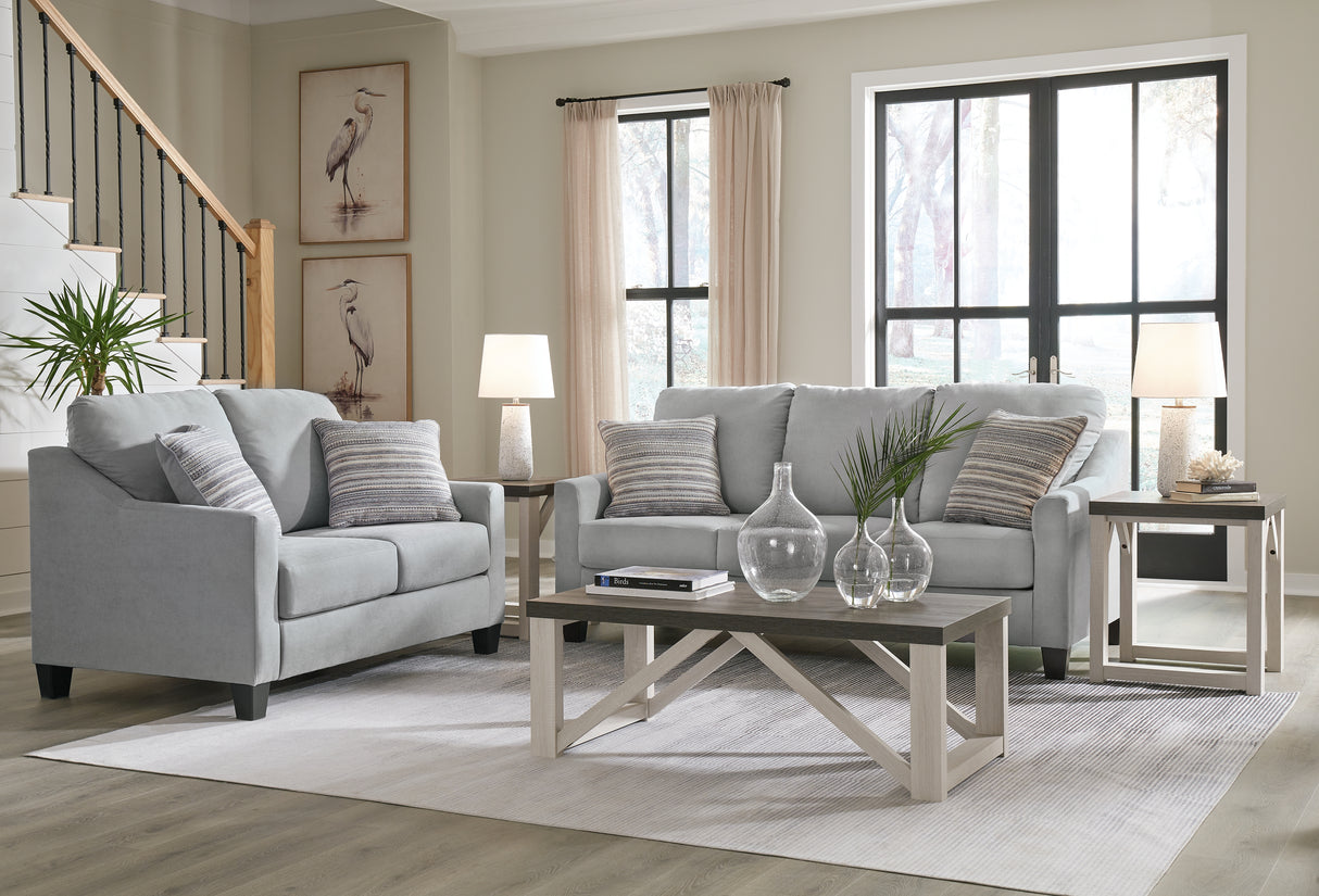 Adlai 2-Piece Sofa and Loveseat (Sofa, Loveseat)