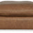 Emilia Oversized Accent Ottoman (Color: Caramel)