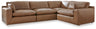 Emilia 4-Piece Sectional (Color: Caramel)