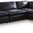 Emilia 4-Piece Sectional (Color: Black)
