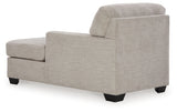 Mahoney Chaise (Color: Pebble)