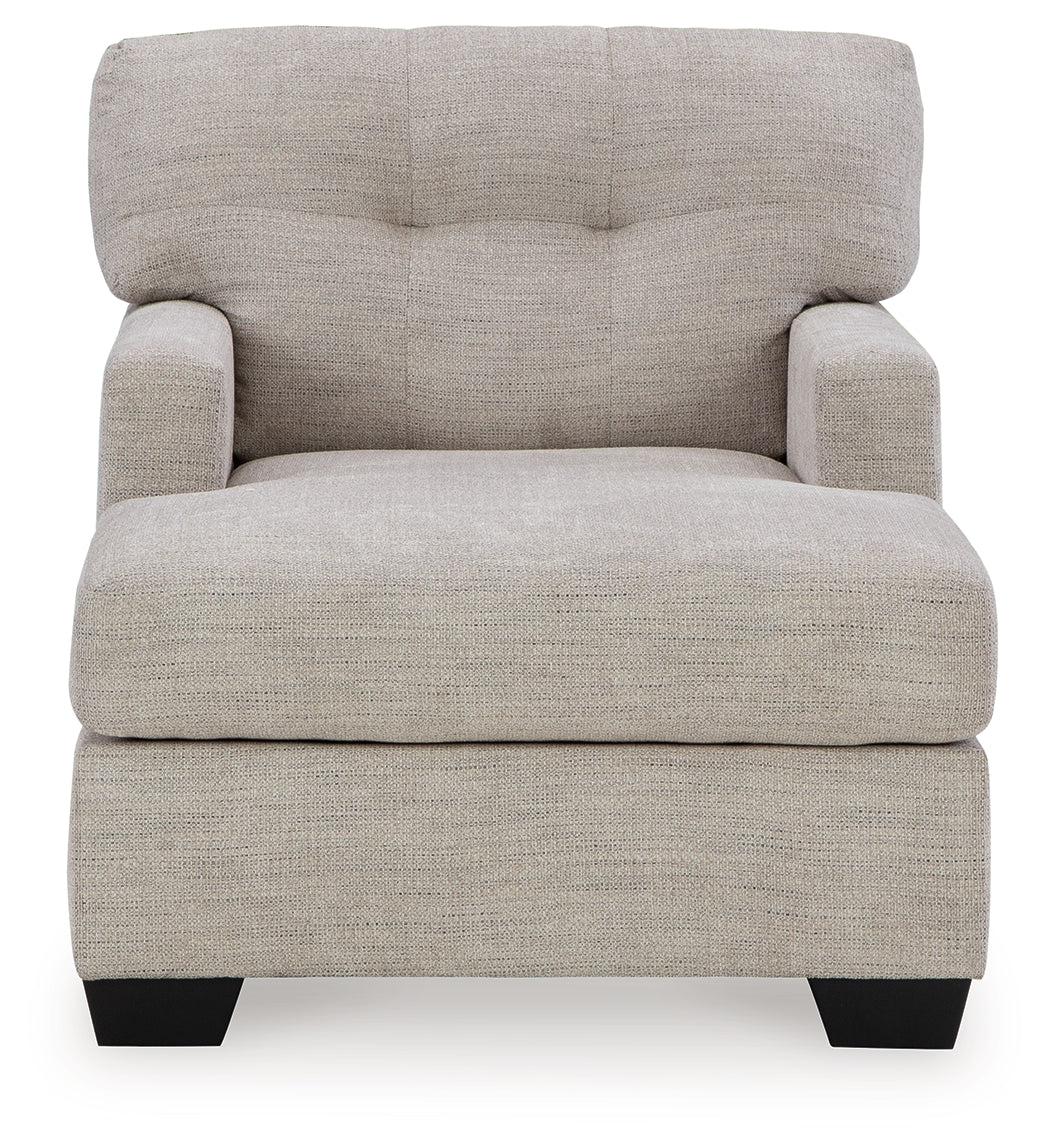 Mahoney Chaise (Color: Pebble)