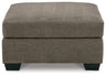 Mahoney Oversized Accent Ottoman (Color: Chocolate)
