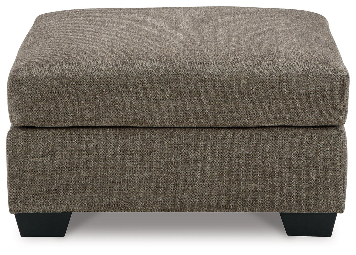 Mahoney 3-Piece Sectional with Ottoman (Left-Arm Facing Corner Chaise, Right-Arm Facing Sofa, Oversized Accent Ottoman)