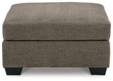Mahoney 3-Piece Sectional with Ottoman (Left-Arm Facing Corner Chaise, Right-Arm Facing Sofa, Oversized Accent Ottoman)
