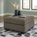 Mahoney 3-Piece Sectional with Ottoman (Left-Arm Facing Corner Chaise, Right-Arm Facing Sofa, Oversized Accent Ottoman)