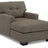 Mahoney Chaise (Color: Chocolate)