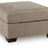 Olten Oversized Accent Ottoman (Color: Mocha)