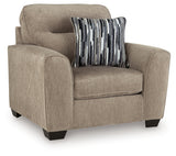 Olten Oversized Chair (Color: Mocha)