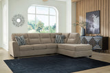 Olten 2-Piece Sectional with Chaise (Color: Mocha, Sectional Orientation: Right Arm Facing)
