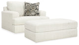 Karinne 2-Piece Chair and Ottoman (Oversized Chair, Oversized Accent Ottoman)