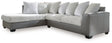 Clairette Court 2-Piece Sectional with Chaise (Sectional Orientation: Left Arm Facing)