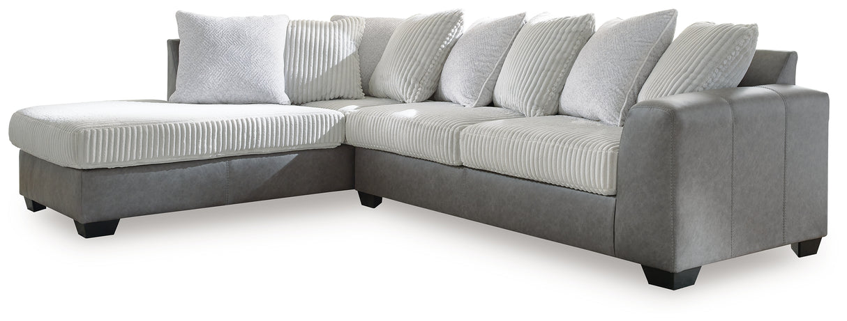 Clairette Court 2-Piece Sectional with Chaise (Sectional Orientation: Left Arm Facing)