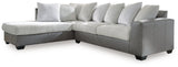 Clairette Court 2-Piece Sectional with Chaise (Sectional Orientation: Left Arm Facing)