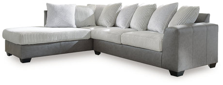 Clairette Court 2-Piece Sectional with Chaise (Sectional Orientation: Left Arm Facing)