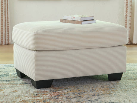 Greenbriar Ottoman (Color: Ivory)