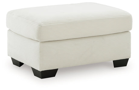 Greenbriar Ottoman (Color: Ivory)