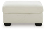 Greenbriar Ottoman (Color: Ivory)