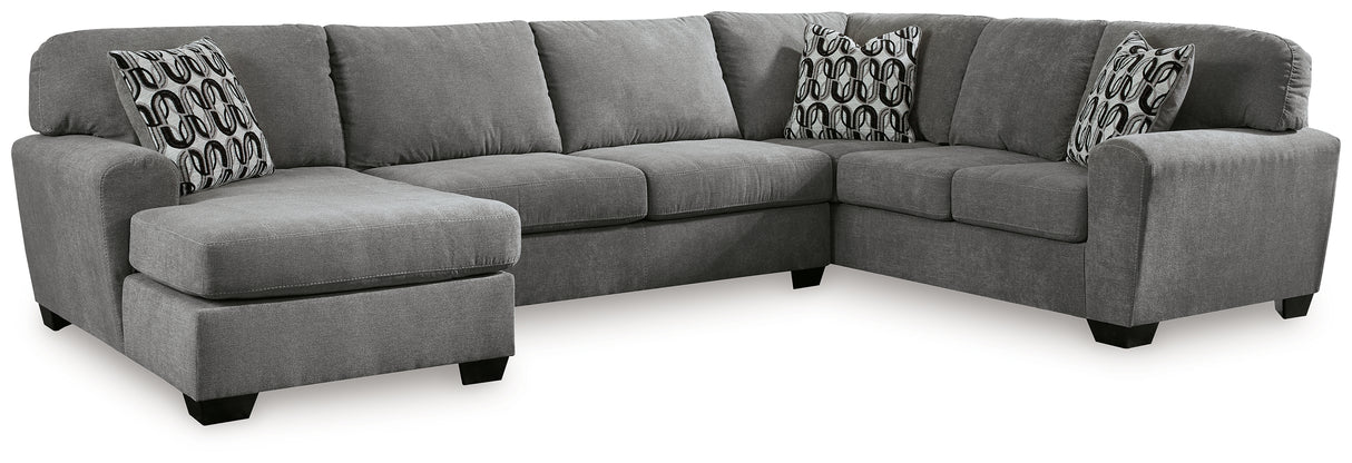 Birkdale Court 3-Piece Sectional with Chaise (Sectional Orientation: Left Arm Facing)