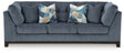 Maxon Place Sofa (Color: Navy)