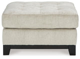 Maxon Place Oversized Accent Ottoman (Color: Stone)