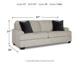 Vayda 4-Piece Sofa, Loveseat, Chair and Ottoman (Sofa, Loveseat, Chair, Ottoman)